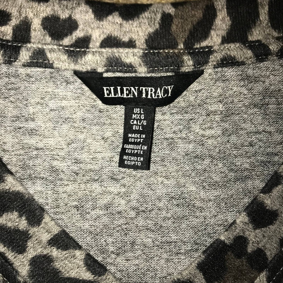 Ellen Tracy Women's VNECK SZ L - Picture 4 of 5
